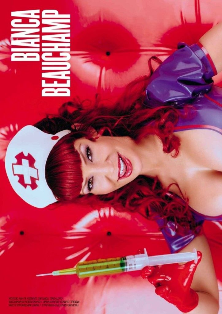 Bianca Beauchamp Topless in Bizarre Magazine