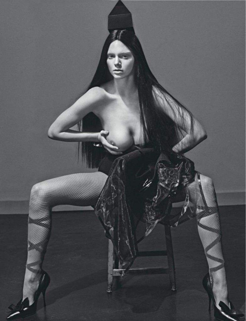 Kendall Jenner naked – love magazine