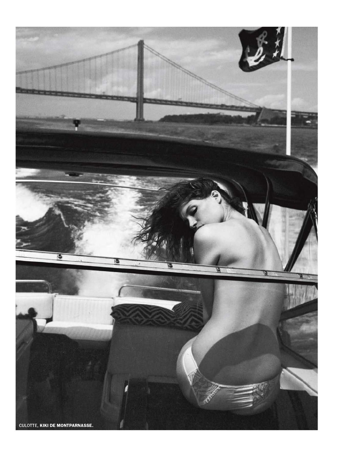 Marie de Villepin Topless photoshot