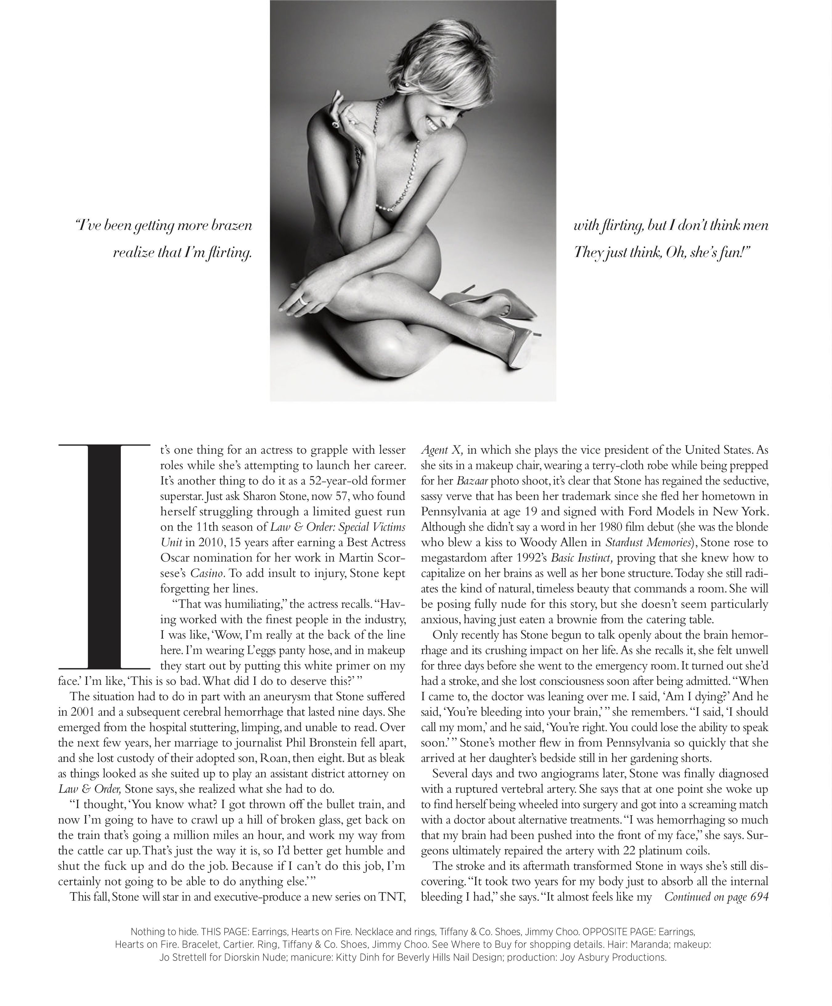 Nude photos of Sharon Stone