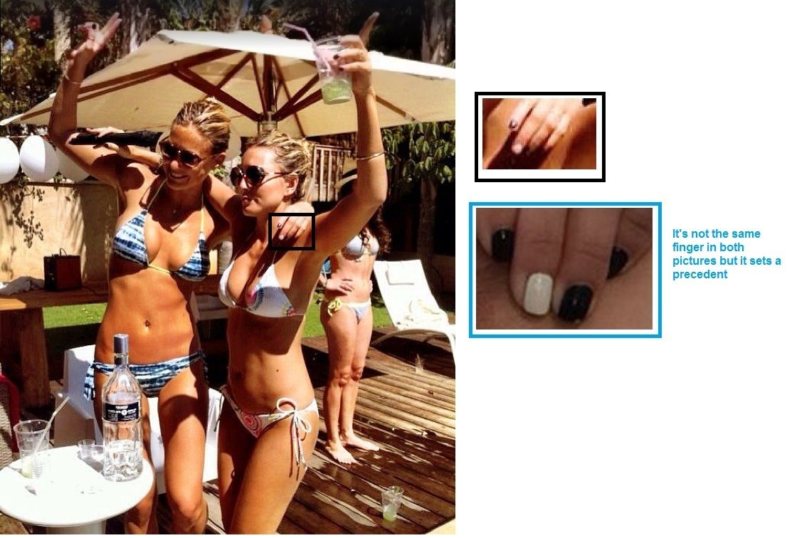 Photo proofs of leaked pics of Bar Refaeli