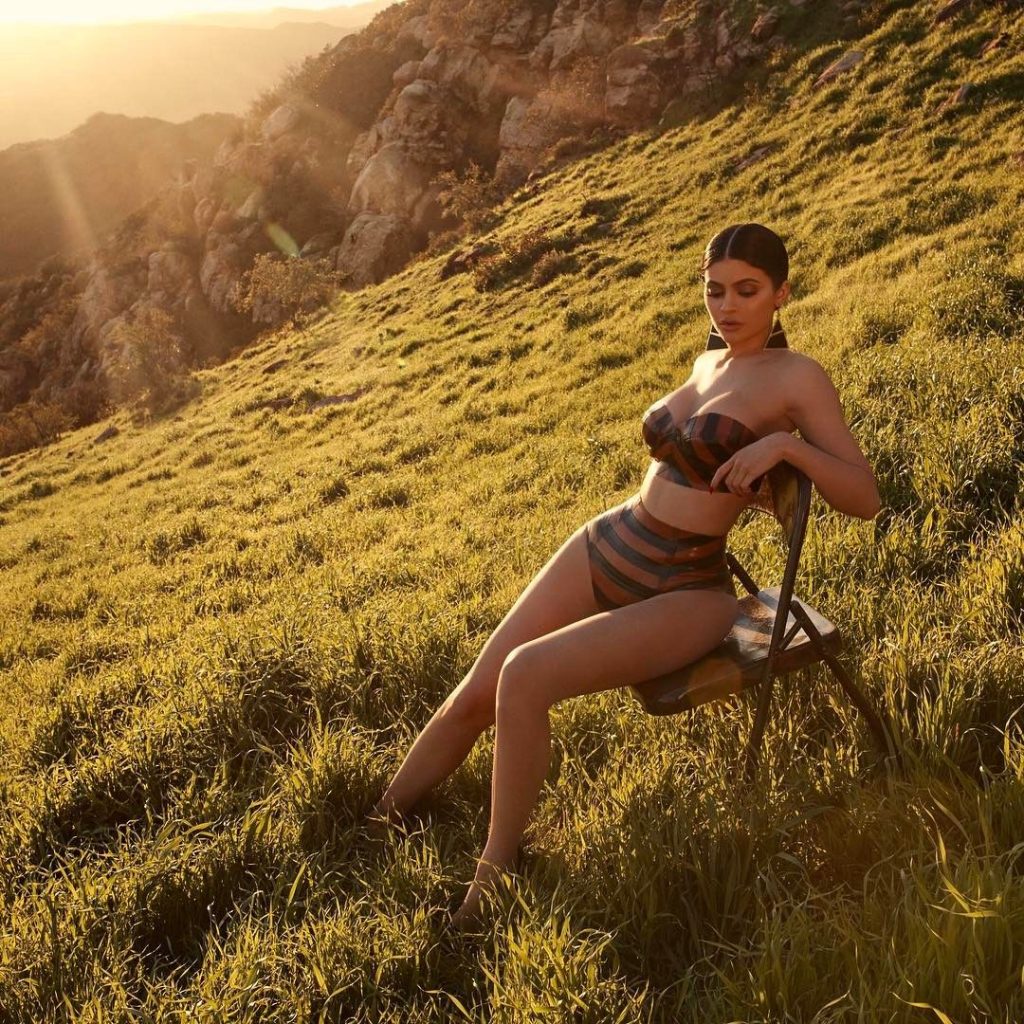 Kylie Jenner outdoors