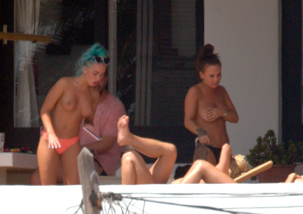 Chantelle Connelly &amp; Helen Briggs Topless