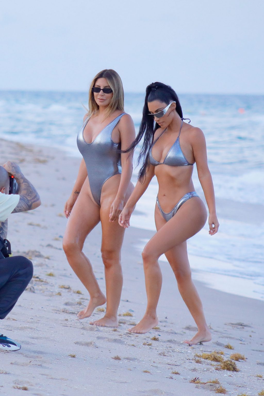 Kim Kardashian &amp; Larsa Pippen Bikini