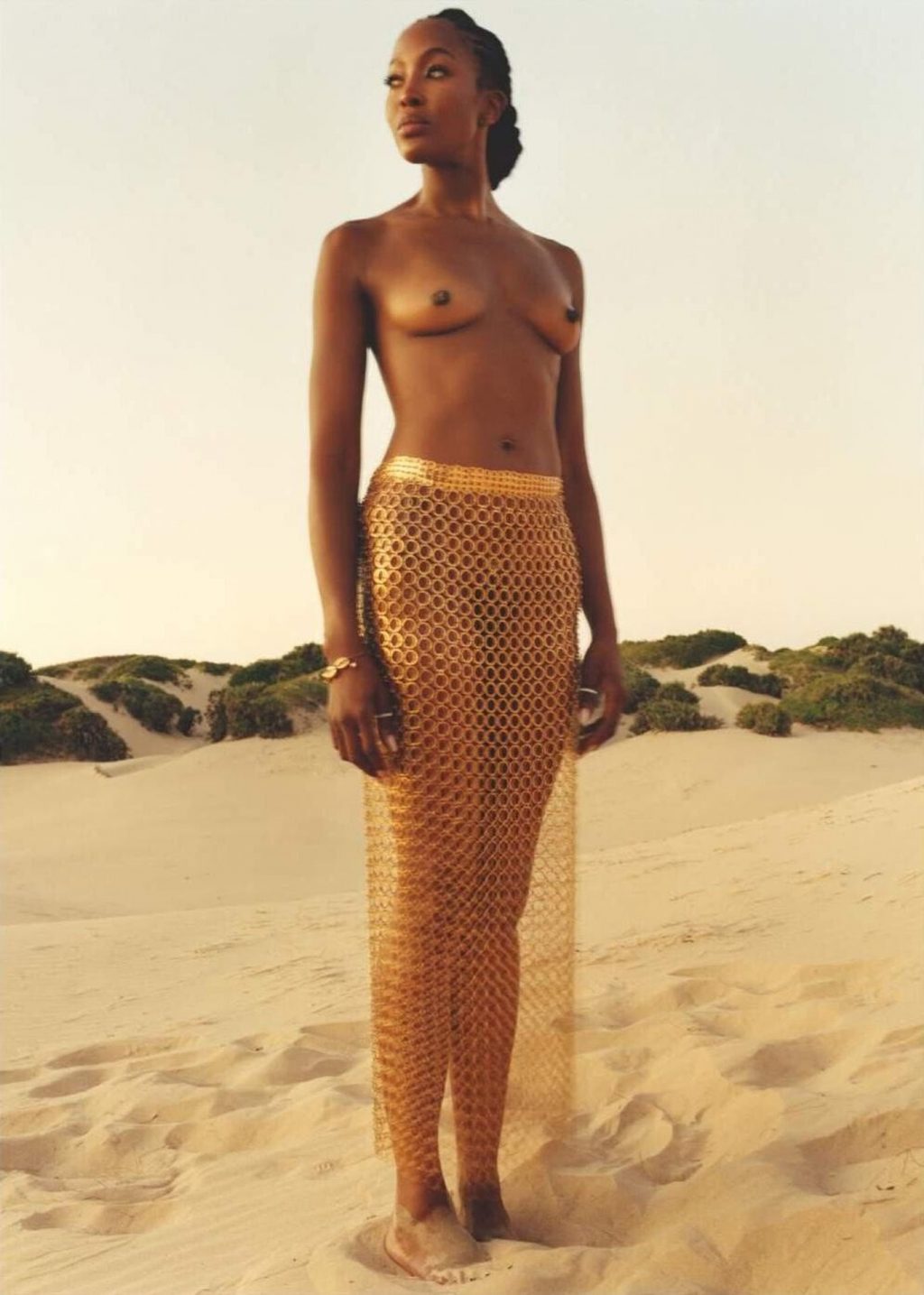 Naomi Campbell Topless