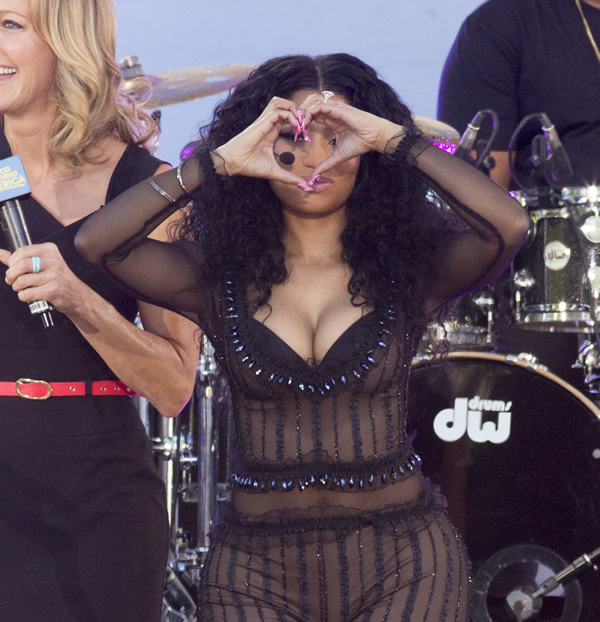 Nicki Minaj See-Through pics