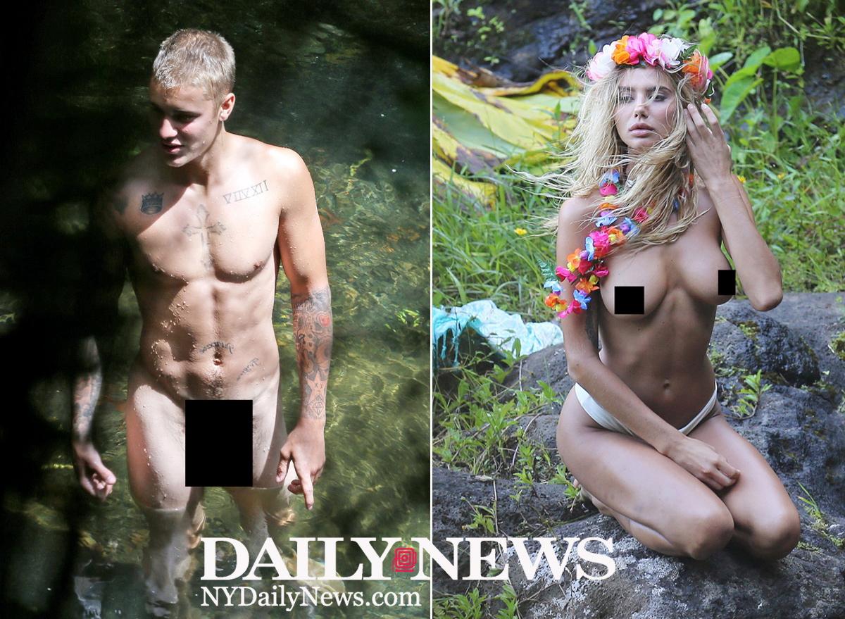Naked Photos of Sahara Ray &amp; Justin Bieber