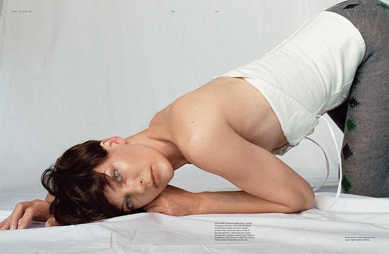 Topless Photos of Milla Jovovich