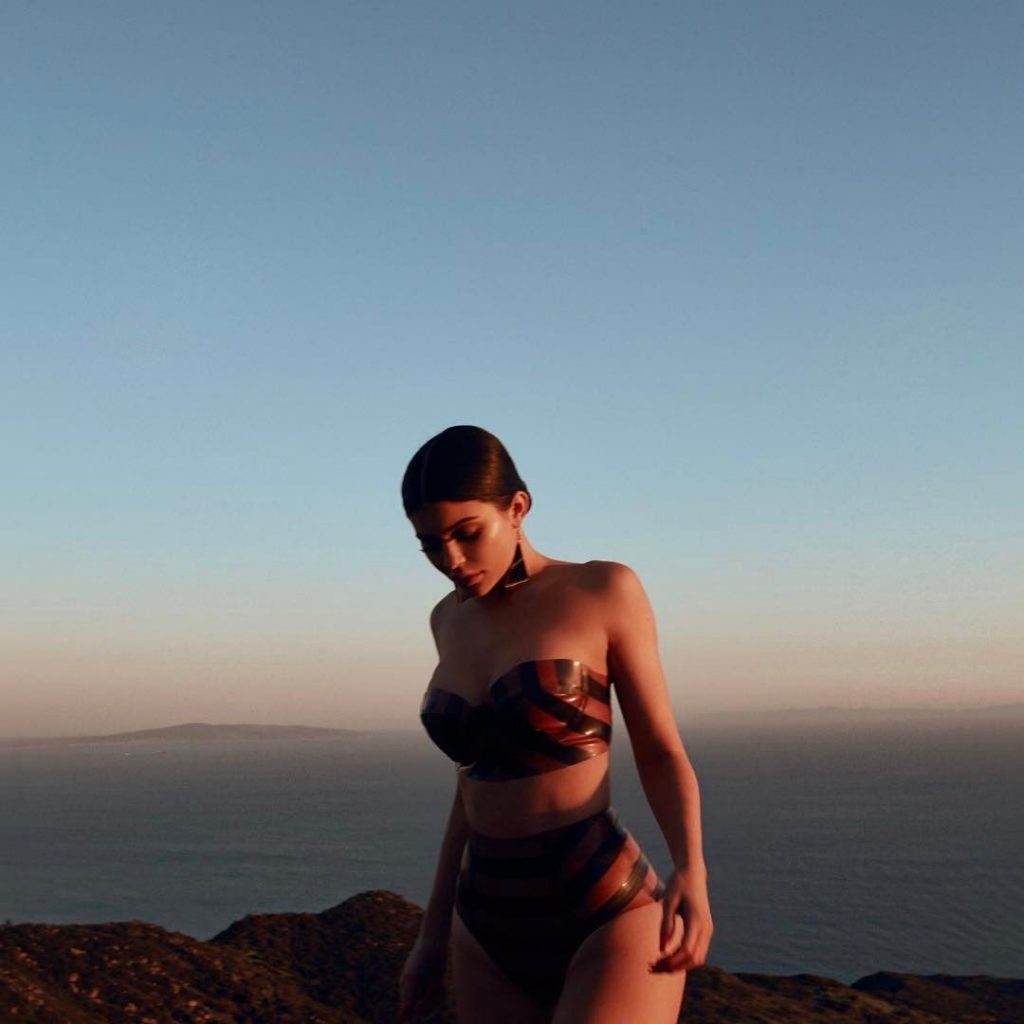 Kylie Jenner outdoors